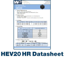 HEV20 HR Datasheet